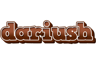 Dariush brownie logo
