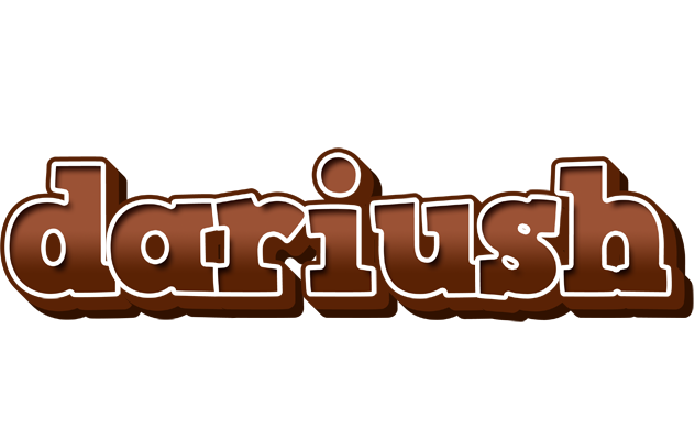 Dariush brownie logo