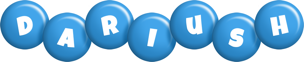 Dariush candy-blue logo