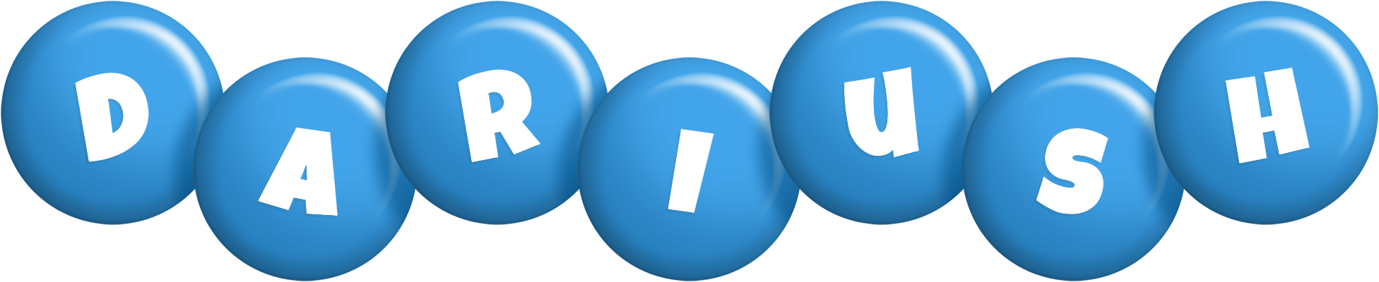 Dariush candy-blue logo
