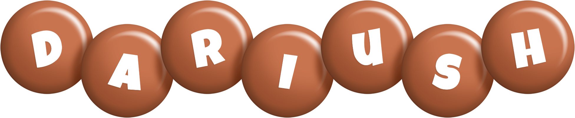 Dariush candy-brown logo