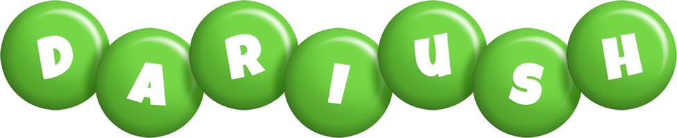 Dariush candy-green logo