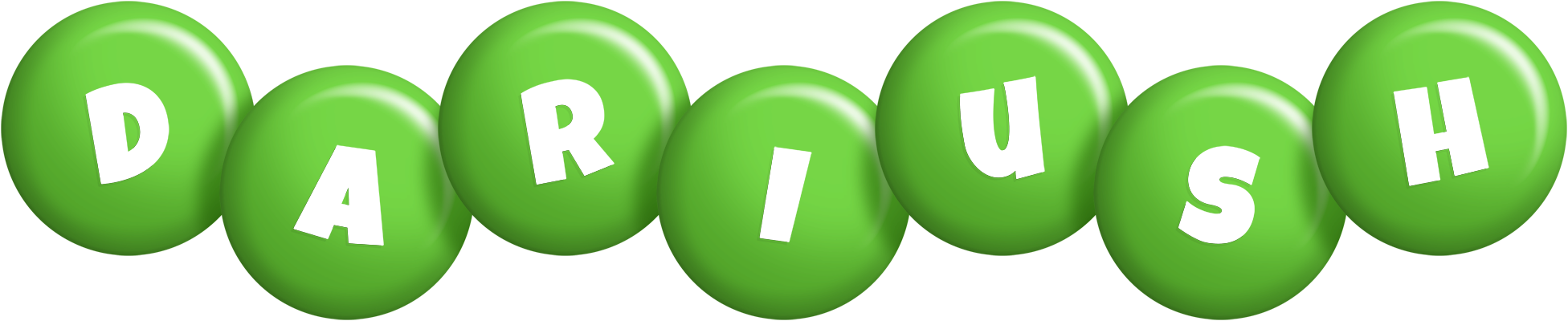 Dariush candy-green logo