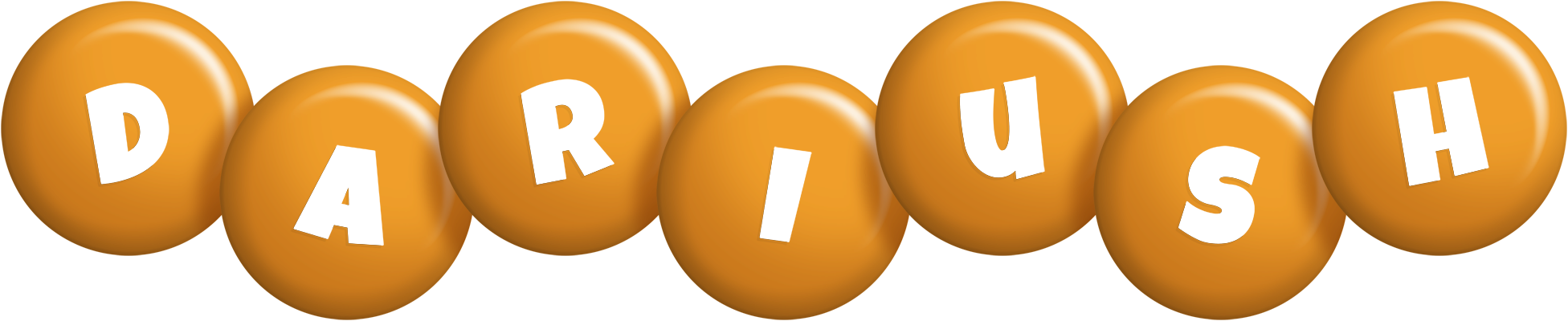 Dariush candy-orange logo