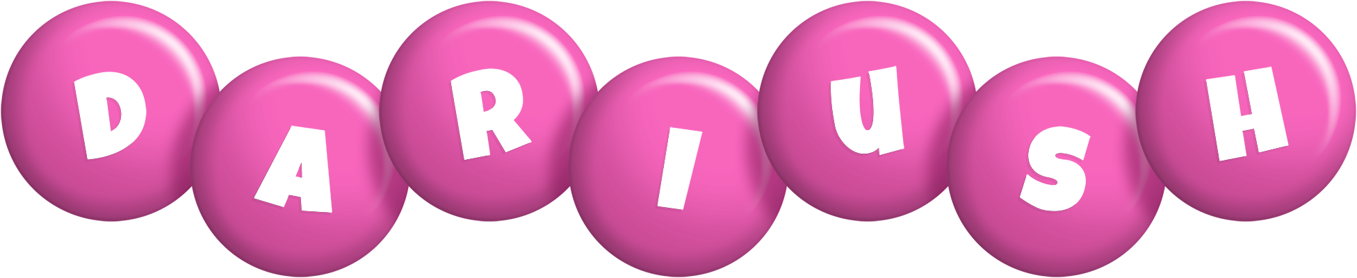 Dariush candy-pink logo