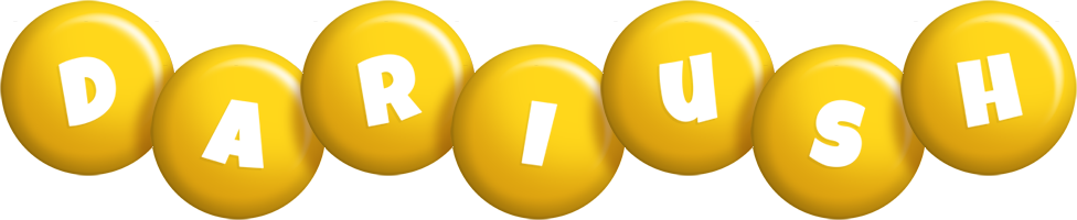 Dariush candy-yellow logo