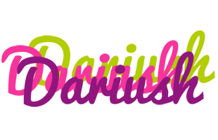 Dariush flowers logo