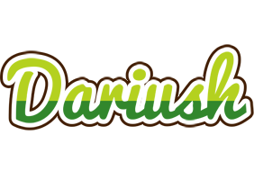 Dariush golfing logo