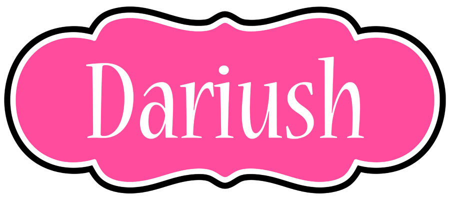 Dariush invitation logo