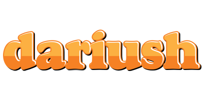 Dariush orange logo