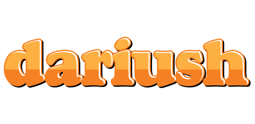 Dariush orange logo