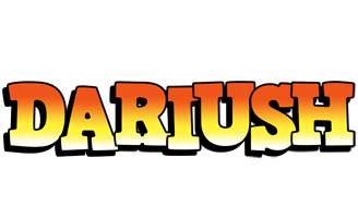 Dariush sunset logo