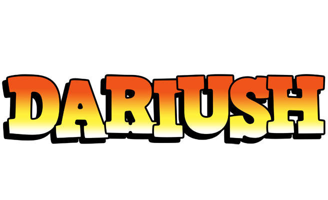 Dariush sunset logo