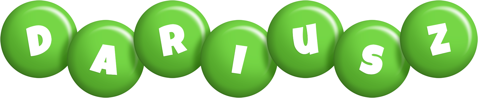 Dariusz candy-green logo