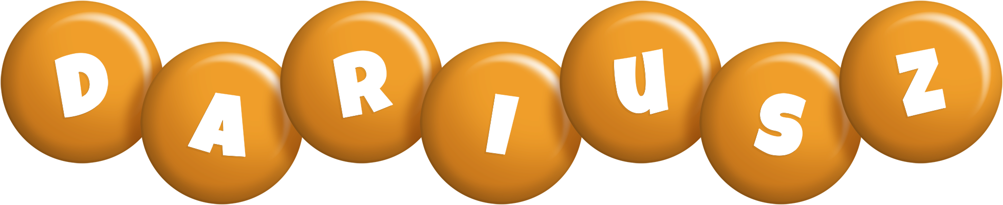 Dariusz candy-orange logo