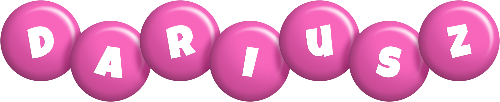Dariusz candy-pink logo