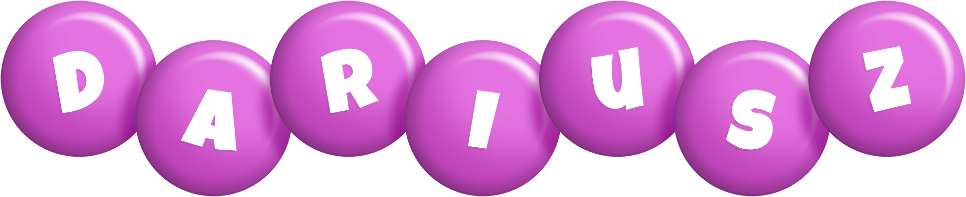 Dariusz candy-purple logo