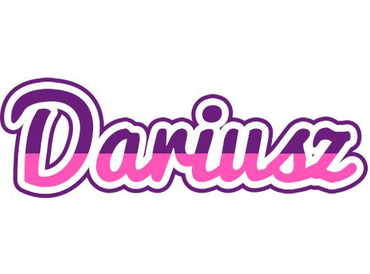 Dariusz cheerful logo