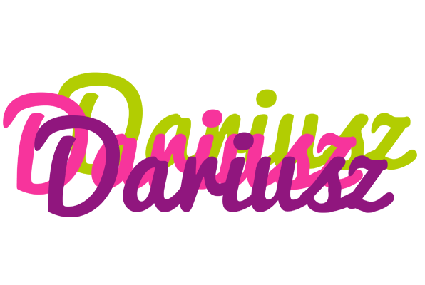 Dariusz flowers logo
