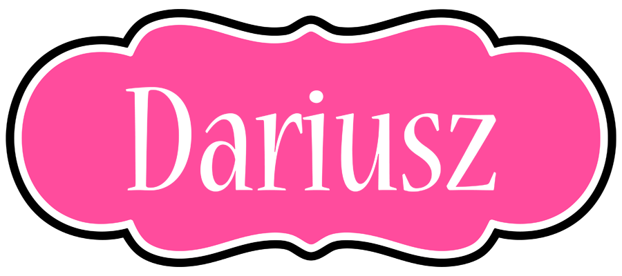 Dariusz invitation logo