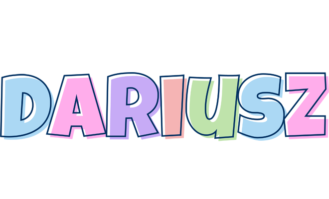 Dariusz pastel logo