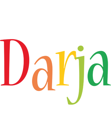 Darja birthday logo
