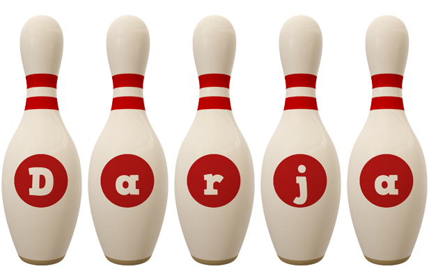 Darja bowling-pin logo