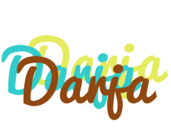 Darja cupcake logo