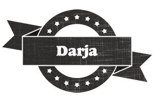 Darja grunge logo