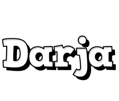 Darja snowing logo