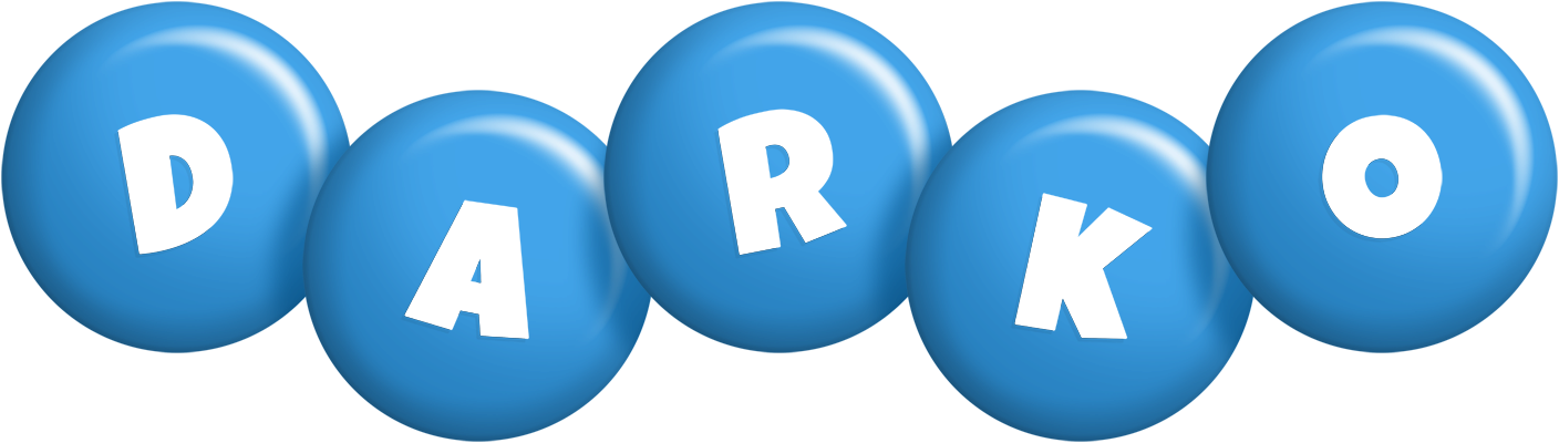 Darko candy-blue logo