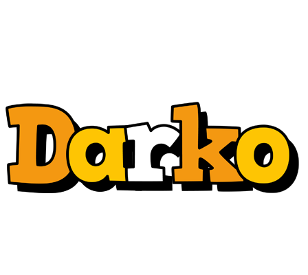 Darko cartoon logo