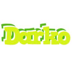 Darko citrus logo