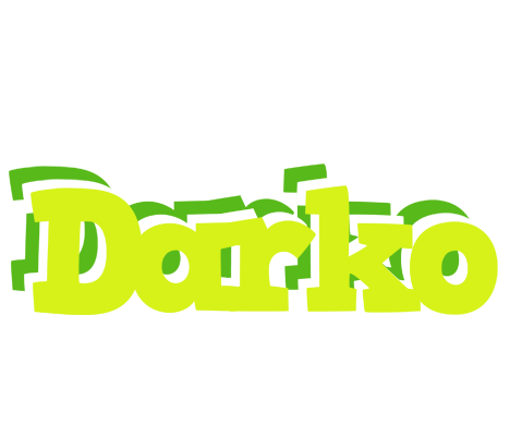 Darko citrus logo