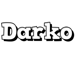 Darko snowing logo