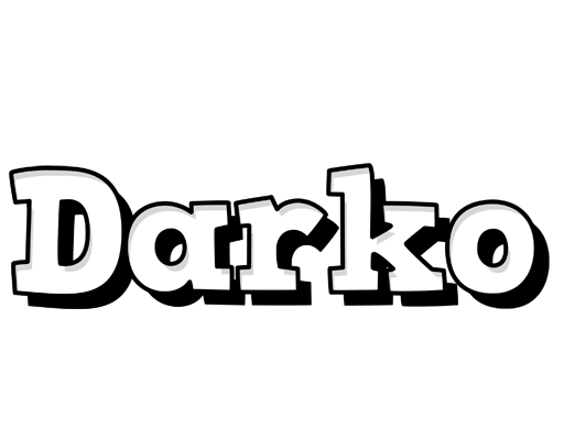 Darko snowing logo