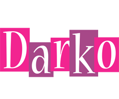 Darko whine logo