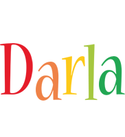 Darla birthday logo