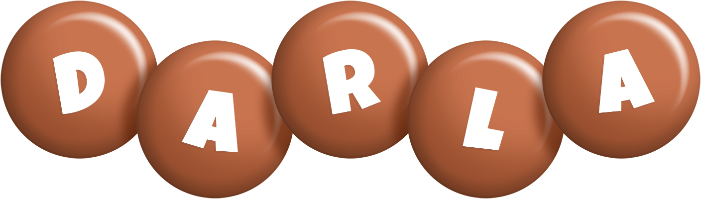 Darla candy-brown logo