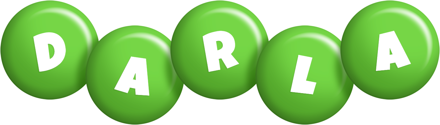 Darla candy-green logo