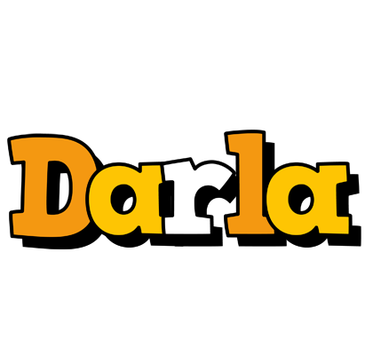 Darla cartoon logo
