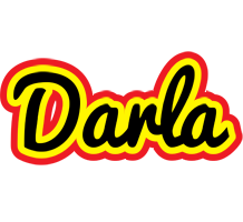 Darla flaming logo