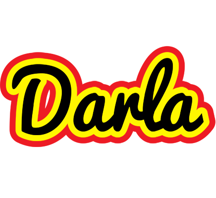 Darla flaming logo