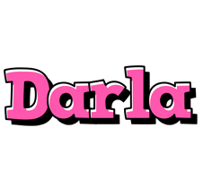 Darla girlish logo