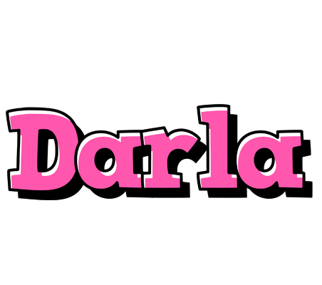 Darla girlish logo