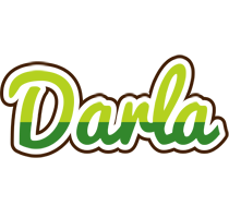 Darla golfing logo
