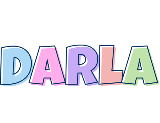 Darla pastel logo