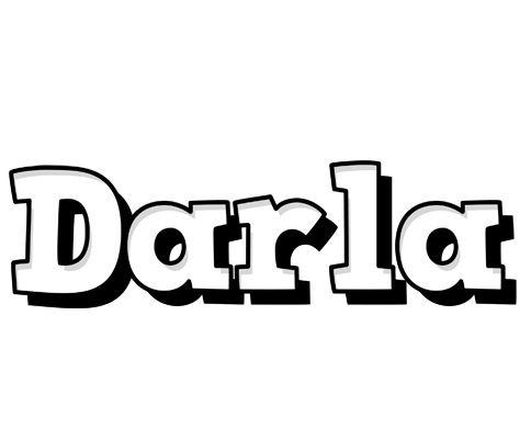 Darla snowing logo