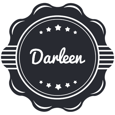Darleen badge logo