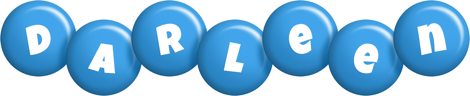 Darleen candy-blue logo